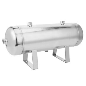10L Gas Storage , Air Reservoir , 5-Port 304 Stainless Steel 2.1-Gallon Horizontal Gas Storage, Hydraulic Or Hydraulic Reservoirs )
