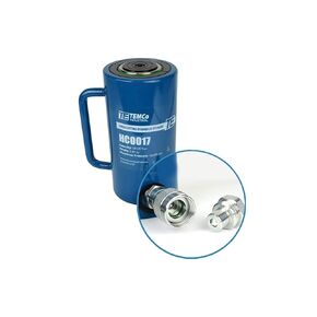 TEMCo HC0011 - Hydraulic Cylinder Ram Single Acting 20 TON 6" Inch Stroke (Optional Tonnages Availiable)