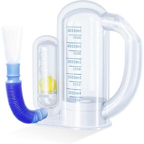 Incentive Spirometer, Breathing Exercise Device