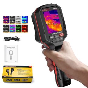 NOYAFA NF-525 Thermal Imaging Camera, 120x90 IR Resolution Thermal Imager, Dual Visible Light Handheld Infrared Camera 2.8" LCD Screen, -4°F~752°F Range, 25Hz Refresh Rate