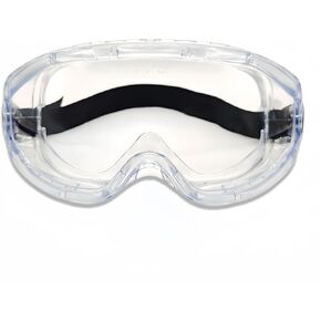 Professional Anti-Scratch/Fog Safety Goggles for Lab Goggles - ANSI Z87 & EN 166 Certified, Adjustable PPE Glasses, Eye Protection，over Glasses Safety Glasses For Men