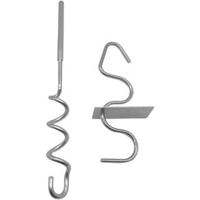 2 Pcs Peanut Butter Stirrer，1 Pcs Peanut Butter Stirrer Tool for Most Powered Hand Mixers and Drills，1 Pcs Peanut Butter Mixer for Manual，Stirrer Tool for Peanut Butter and Nut