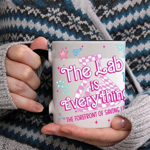 Lab Tech Gifts Funny - Ceramic Mug 11oz, Lab Week Gifts for Laboratory Workers, Medical Laboratory Science Gifts For Women Men, Lab Technician Coffee Cups For Birthday Christmas in Saudi Arabia