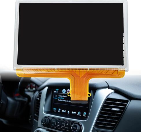 شاشة LEVANLIGHT DJ080PA-01A تعمل باللمس مقاس 8 بوصات، وراديو ملاحة LCD متوافق مع GMC Yukon XL 2015-2018 | لسييرا | لشيفي وكانيون | للضواحي | لتاهو | لسيلفرادو. (بدون شاشة LCD) in Kuwait