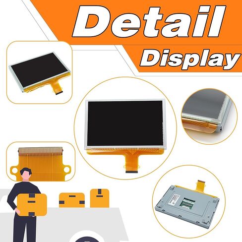 شاشة LEVANLIGHT DJ080PA-01A تعمل باللمس مقاس 8 بوصات، وراديو ملاحة LCD متوافق مع GMC Yukon XL 2015-2018 | لسييرا | لشيفي وكانيون | للضواحي | لتاهو | لسيلفرادو. (بدون شاشة LCD) in Kuwait