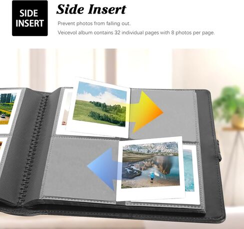 288 Pockets Photo Album for Fujifilm Instax Square SQ1/SQ6/SQ10/SQ20 Camera, Kodak Mini 3 Square,Mini Shot 3 Square, Mini Shot 3 Square Printer, Album for Instax Square Photo, Kodak 3x3" Photo in Kuwait
