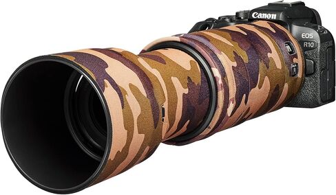 ايزي كفر غطاء واقي لعدسة عدسة نيوبرين مموه من اوك فوريست متوافق مع كانون RF 100-400 ملم F5.6-8 IS USM, فوريست كاموفلاج, Locrf100400fc in Kuwait