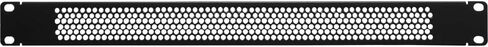 NavePoint 8U Blanking Panel, Perforated, Flanged, 19 inch Wide Network Server Rack or Server Cabinet, Filler Panel, Steel, Hardware Included in Saudi Arabia