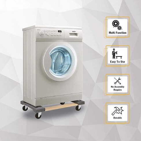 Olympia Tools Plastic Furniture Dolly for Moving with 2000 LB Capacity, 18 x 30 in, Fully Assembled (Two Packs) in Kuwait