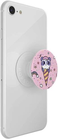 PopSockets: حامل ومقبض PopGrip الموسع مع جزء علوي قابل للتبديل للهواتف والأجهزة اللوحية - Sugar Bear in Kuwait