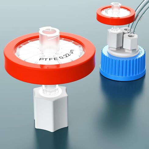 موزع متعدد للزجاجات إدراج GL45 مصنوع من PTFE، غطاء نفايات كروماتوغرافيا سائلة، أغطية توصيل المذيبات HPLC، PP بواسطة ZHANXUBIO (1/8-3 منفذ) in Kuwait
