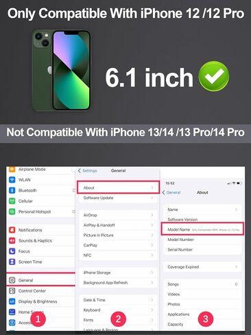 GIGIKISS متوافق مع واقي شاشة الخصوصية iPhone 13 Pro Max / iPhone 14 Plus واقي شاشة من الزجاج المقسى مقاس 6.7 بوصة، واقي شاشة عالي الدقة مضاد للضوء الأزرق باللون الأرجواني سهل التركيب in Kuwait