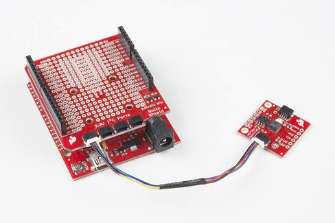 مستشعر SparkFun الطيفي - AS7262 مرئي (Qwiic) - يكتشف الأطوال الموجية في النطاق المرئي عند 450، 500، 550، 570، 600 و650 نانومتر من الضوء لكل منها مع 40 نانومتر من الكشف الكامل بنصف الحد الأقصى - 2.7 فولت - 3.6 فولت in Saudi Arabia