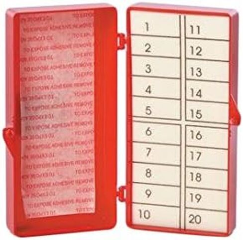 Medline DYNJNC20A Foam Block Needle Counters with Adhesive, 20 Count, Pack of 64 in Kuwait