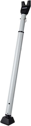 BRINKS- Portable Door Security Bar, Silver- Adjustable Security Door Jammer- Fits Standard Sliding Doors, Hinged Doors, And Windows- For Travel, Home, Dorm in Saudi Arabia
