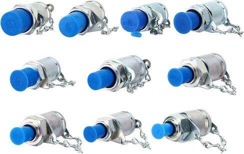 مجموعة أدوات قياس الضغط الهيدروليكي من Dasmarine، مجموعة أدوات اختبار الضغط الهيدروليكي لأجزاء الحفارات، أدوات اختبار الضغط الهيدروليكي لآلات بناء الحفارات، 250/400/600Bar/11 وصلات in Kuwait