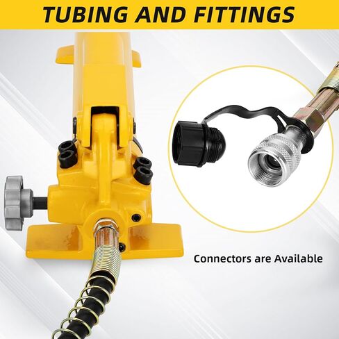 CP-700 Hydraulic Power Hand Pump,2 Speed 900cc High Pressure Portable Hydraulic Pump,10000Psi Hydraulic Power Pump(with Pressure Oil Gauge) in Kuwait