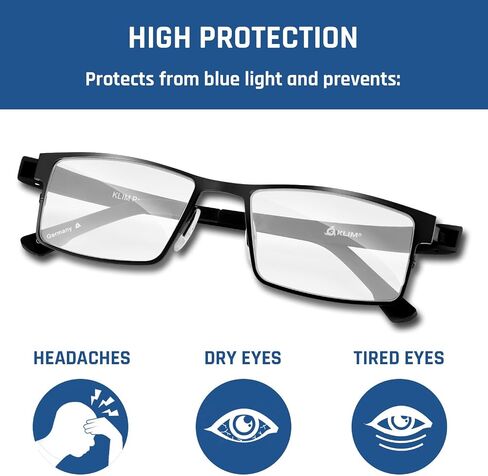 KLIM Juliette - Blue Light Blocking Glasses for Women + Reduce Eye Strain and Fatigue + Computer Glasses for PC Mobile TV + Block 92% Blue Light + Blue Light Glasses with UV Protection + NEW 2023 in Kuwait