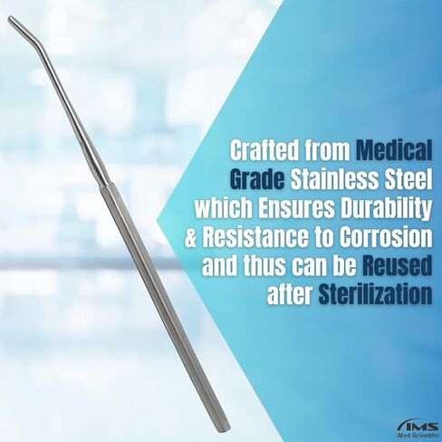 Mall Probe and Seeker Dissecting Instrument Angular Semi-Blunt Tip Made of Stainless Steel for Lab Dissections Multipurpose Laboratory Supplies Used by Student and Professionals (1 Pcs) in Saudi Arabia