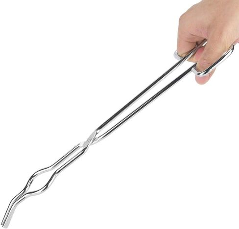 Stainless Steel Crucible Tongs, Crucible Tongs for Laboratory Professional Foundry Tongs Beaker Tongs with Rivet Lab Crucible Tongs(200mm) in Saudi Arabia