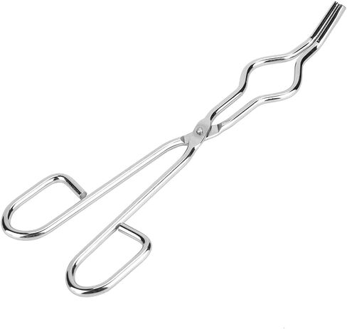 Stainless Steel Crucible Tongs, Crucible Tongs for Laboratory Professional Foundry Tongs Beaker Tongs with Rivet Lab Crucible Tongs(200mm) in Saudi Arabia