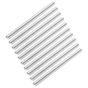 Aluminum Round Rod，1/8"(3mm) Diameter 8"(200mm) Length 6061 Aluminum Metal Rods for Crafts,DIY, Industry, Decoration(10 pcs)
