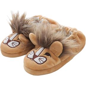 Annnowl Toddler Boy Girl Shoes Cartoon Animal Slippers