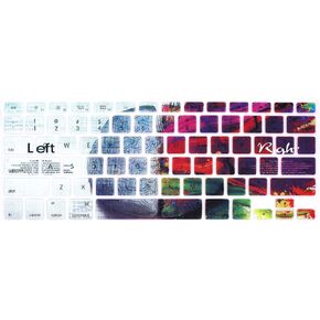 Silicone Keyboard Cover Skin for MacBook Air 13,for MacBook Pro 13/15/17 (with or w/Out Retina Display, 2015 or Older Version),for iMac Older USA Layout,Colorful Mix Rainbow in Kuwait