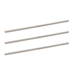 304 Stainless Steel Key Stock - 12'' x 0.2'' x 0.2", 3 PCS Square Steel Key Stock