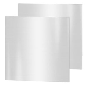 2PACK 304 Stainless Steel Sheets, 4 x 6 x 1/8 inch Thickness Stainless Steel Plates Stainless Steel Shim Plates Metal Sheets for Kitchen DIY Craft Making