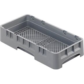 Cambro HFR258151 Camrack Polypropylene Flatware Washing Rack, Half Size, Soft Gray