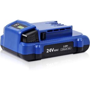 2Pack DSANKE 24V 3.0Ah Lithium-ion Battery for Kobalt 24V Max KB624-03 KB524-03 KB424-03 KB224-03 KB124-03 0673802 1051230 Lithium Ion Cordless Tools Battery【NOT Fit Snow Joe &Sun Joe 24V Tools】
