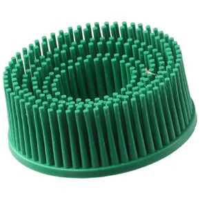 Abrasive Brush 2 Inch Durable Synthetic Resin Polishing Head Grade-50 Disc Grit Metal Polishing