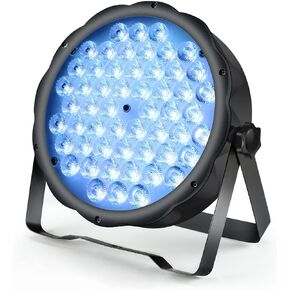 BETOPPER LED Par Lights 54 x 1.5W, RGB Stage Lights DMX DJ Lights Sound Activated with Stand, Strobe Light & Wash Par Lights DMX for Parties, Church, Wedding, Bars, Club, Performance