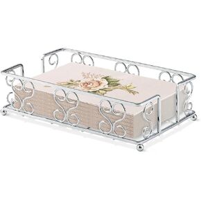 Guest Towels Holder, Napkin Holder, Flat Paper Napkins Holder, Napkins Dispenser, Bathroom Napkin Holder, Disposable Hand Towels Holder, Paper Napkins Tray, Napkin Holders for Paper Napkins