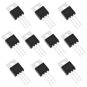 10Pcs LD1117V33 Voltage Regulator 3.3V 950mA TO-220 Low Dropout Linear Voltage Regulator 3 Pin Voltage Regulator Power Management Chip