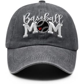 Waldeal Women's Baseball Mom Hat Vintage Ballcap Washed Distressed Dad Cap