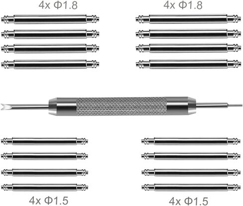 Vellsar Spring Bar Tool Kit, Stainless Steel Watch Pins Set with Spring Bar Removal Tool for Watch Band in Saudi Arabia