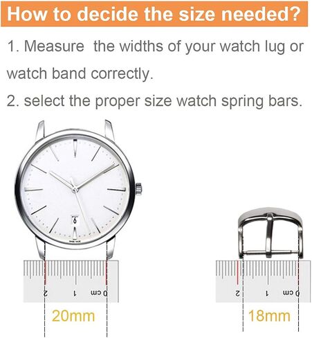 Vellsar Spring Bar Tool Kit, Stainless Steel Watch Pins Set with Spring Bar Removal Tool for Watch Band in Saudi Arabia