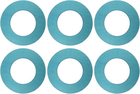 Sterling Seal CRG1082.300.125.150X6 Compressed Fiber SSS NSF-61 SAN 1082 Ring Gasket, 3" x 1/8" Thick x #150 (Pack of 6) in Saudi Arabia