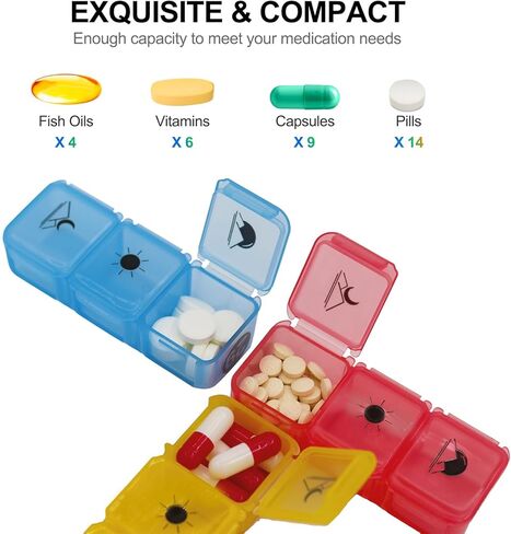 منظم حبوب منع الحمل شهريًا مرتين في اليوم، صندوق حبوب منع الحمل لشهر واحد صباحًا مساءً، علبة حبوب منع الحمل لمدة 31 يومًا مرتين في اليوم لحمل منظم أدوية الفيتامينات والسفر، منظم حبوب منع الحمل لمدة 30 يومًا، علب حبوب منع الحمل لمدة 4 أسابيع in Kuwait