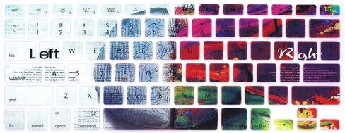 Silicone Keyboard Cover Skin for MacBook Air 13,for MacBook Pro 13/15/17 (with or w/Out Retina Display, 2015 or Older Version),for iMac Older USA Layout,Colorful Mix Rainbow in Kuwait