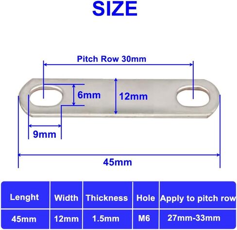 8 قطع موصل بطارية ليثيوم موصل قضبان النحاس المعلبة لبطاريات الليثيوم Llifepo4 (70 مم) in Kuwait