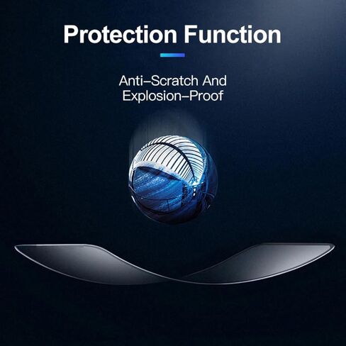 6.2 x 2.9in Premium Anti-Glare Protector - 3X Shatter Protection, High Scratch Resistance, Oil-Resistant, Reinforced Edges, Easy Install in Saudi Arabia