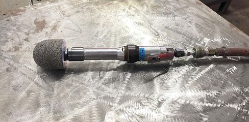 Weiler 68331 TIGER AO TYPE 18R قابس طحن محمول ذو طرف دائري، A24-R، 3 بوصة × 3 بوصة × 5/8-11، (عبوة من 12 قطعة) in Saudi Arabia