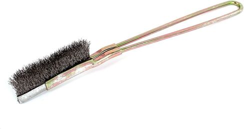 uxcell 21cm Long Metal Handle Bent Head Brass Wire Cleaning Brush in Saudi Arabia