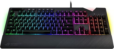 لوحة مفاتيح ميكانيكية للألعاب ASUS ROG Strix Flare Pnk (Cherry MX Red) إصدار محدود ولوحة ماوس ألعاب ممتدة إصدار محدود من ROG Sheath PNK، خفيفة ومحمولة وماوس ألعاب بصري، وردي in Saudi Arabia