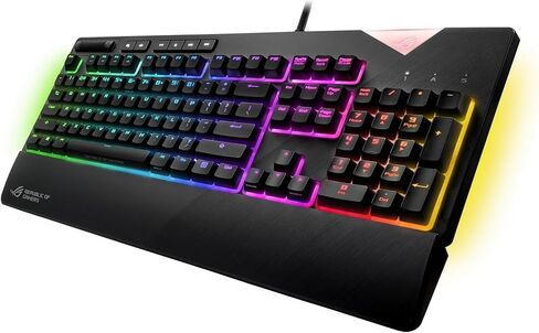 لوحة مفاتيح ميكانيكية للألعاب ASUS ROG Strix Flare Pnk (Cherry MX Red) إصدار محدود ولوحة ماوس ألعاب ممتدة إصدار محدود من ROG Sheath PNK، خفيفة ومحمولة وماوس ألعاب بصري، وردي in Saudi Arabia