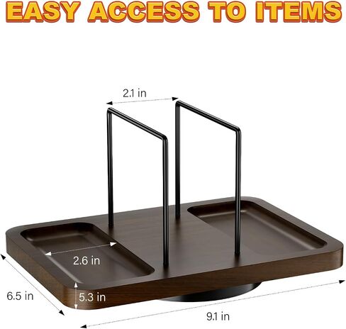Napkin Holder for Table, Rotating Metal Standing Napkin Dispenser with Salt and Pepper Shakers Caddy Standing Paper Napkin Storage for Kitchen Dining Table Decor in Saudi Arabia
