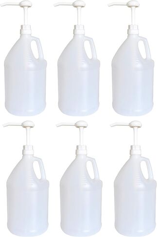 nicebottles Gallon Jug with Pump, Pack of 2 in Saudi Arabia